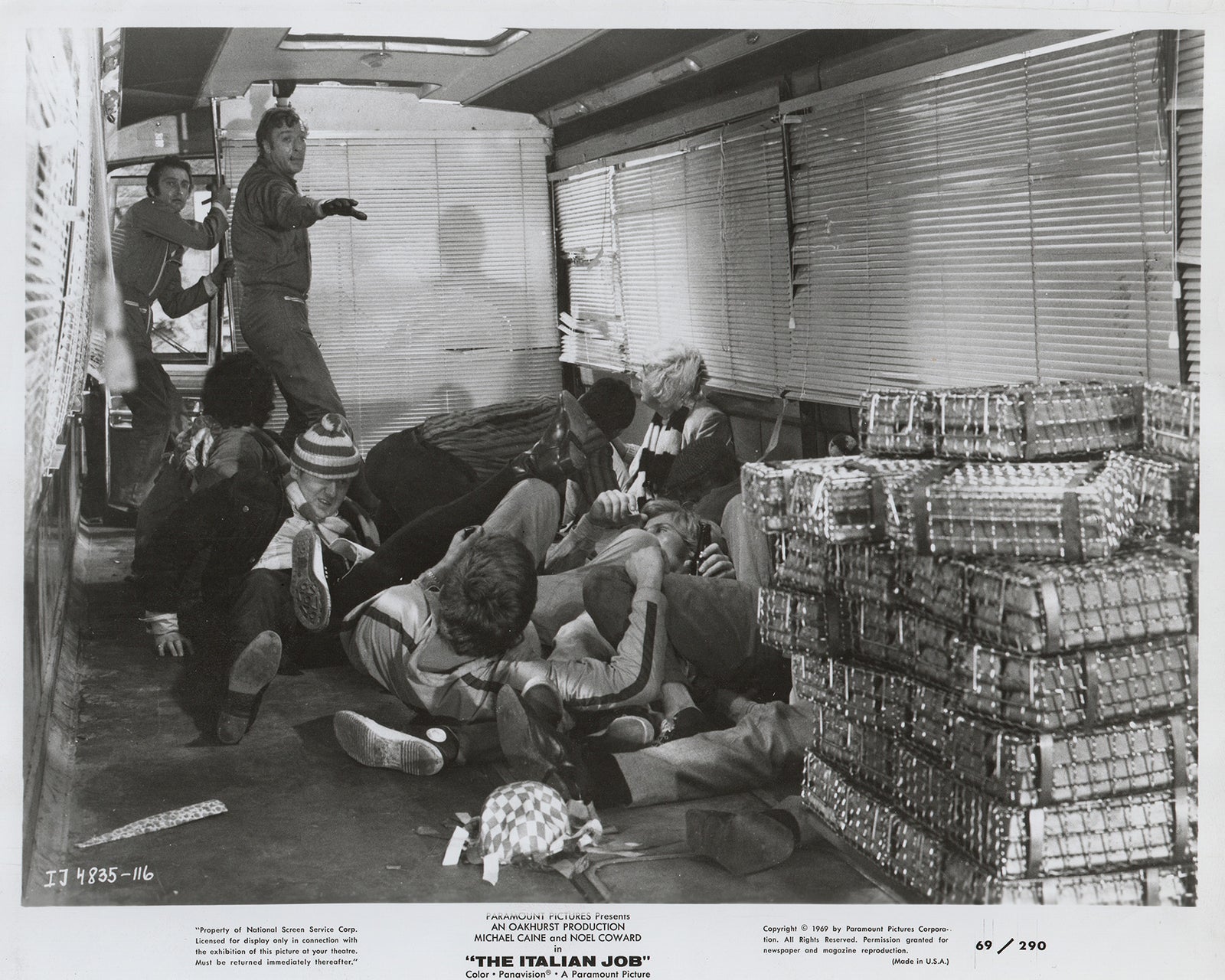 The Italian Job 1969 Film Movie Press Publicity Still Framed