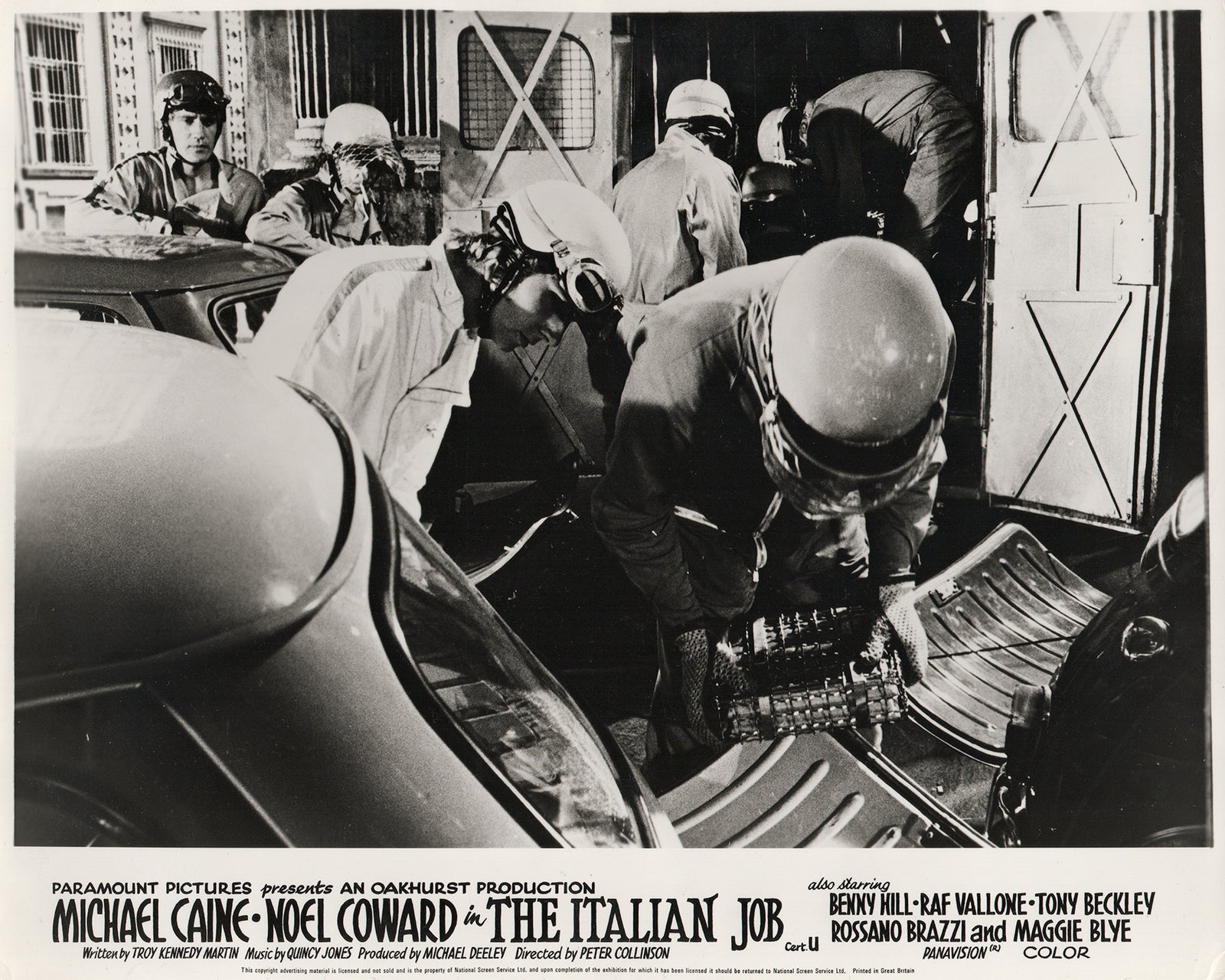 The Italian Job 1969 Film Movie Press Publicity Still Framed
