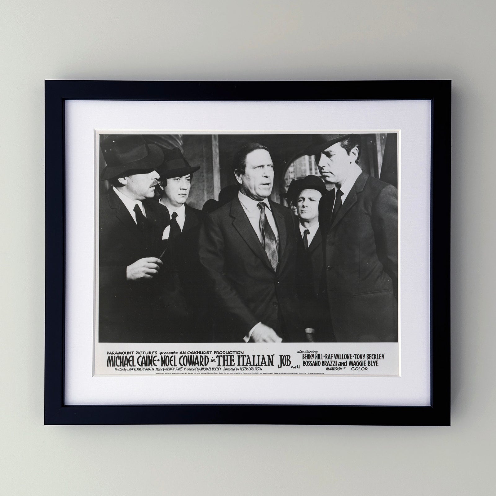 The Italian Job 1969 Film Movie Press Publicity Still Framed