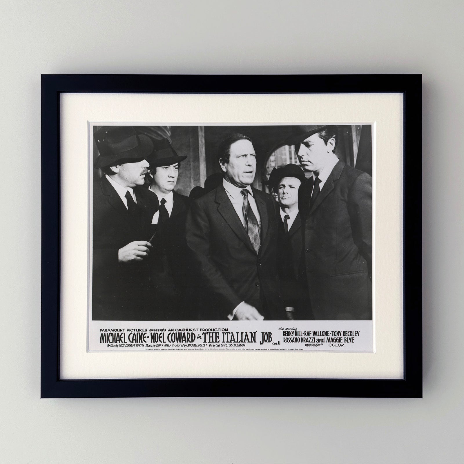 The Italian Job 1969 Film Movie Press Publicity Still Framed