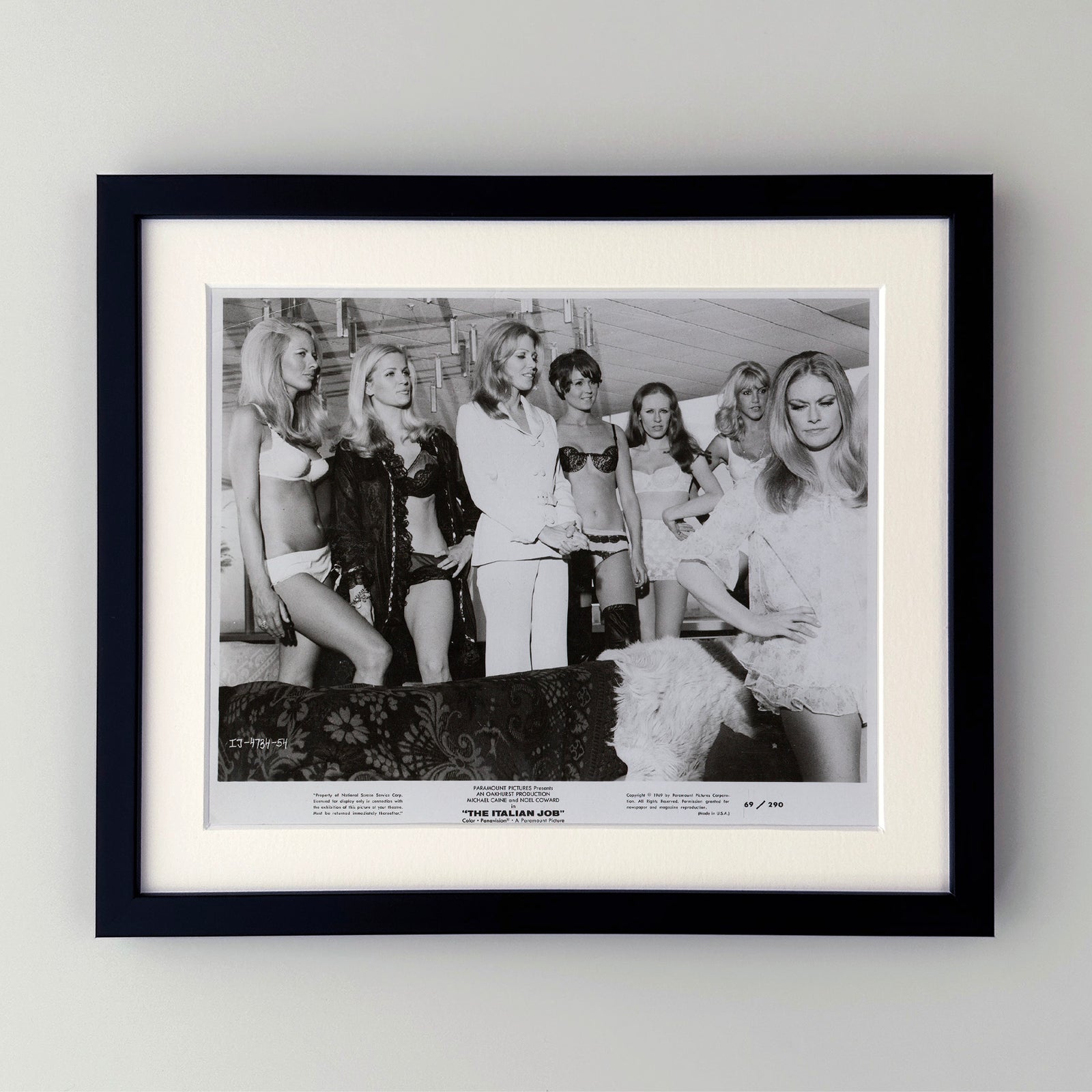 The Italian Job 1969 Film Movie Press Publicity Still Framed