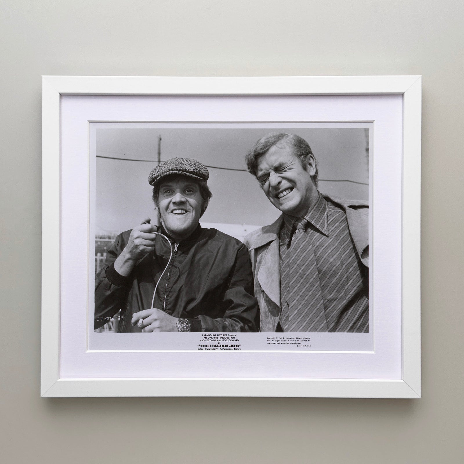 The Italian Job 1969 Film Movie Press Publicity Still Framed