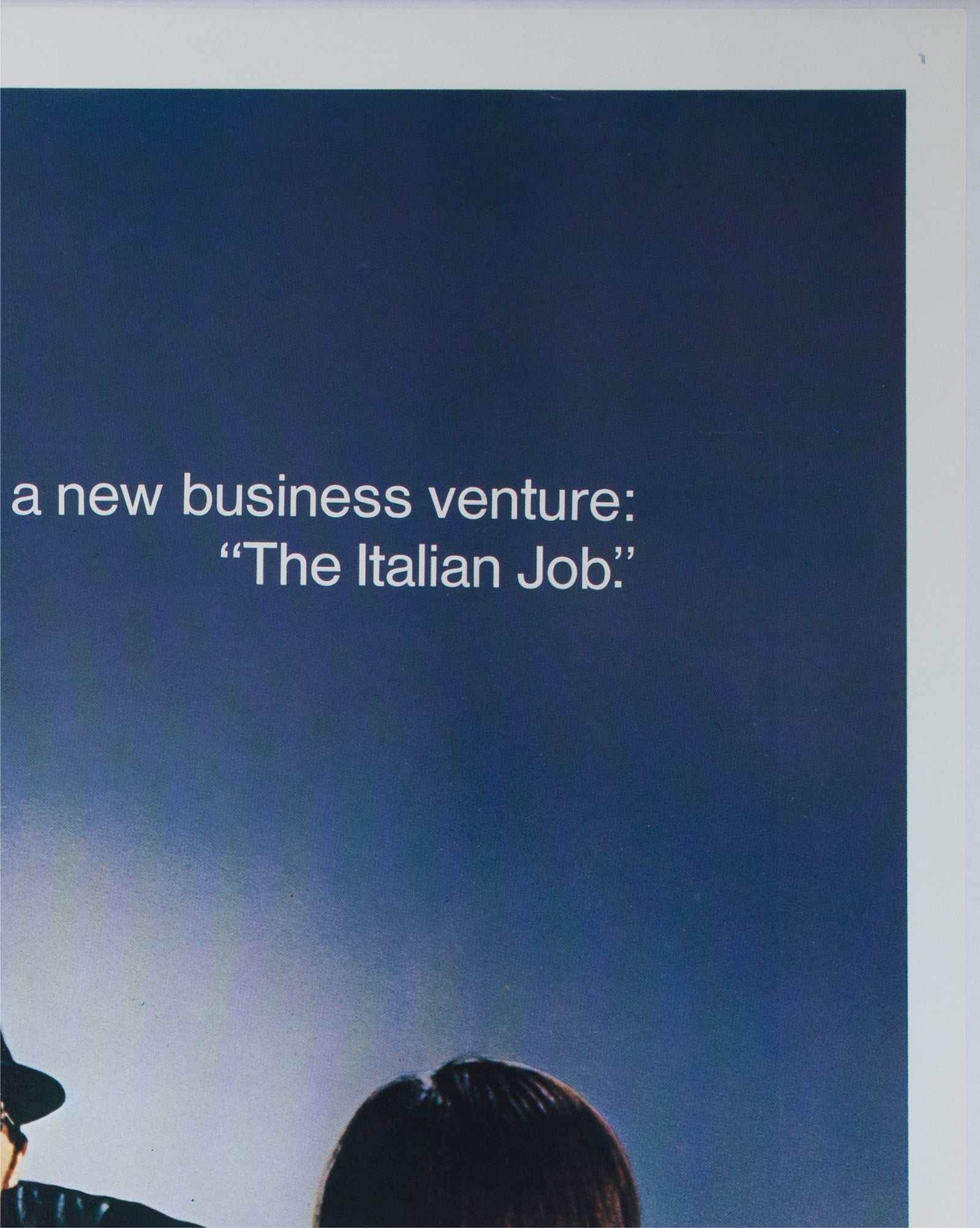 The Italian Job 1969 US 3 Sheet Film Poster - detail