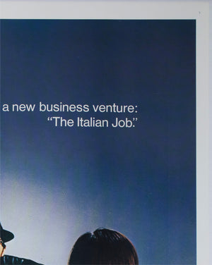 The Italian Job 1969 US 3 Sheet Film Poster - detail
