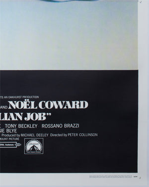The Italian Job 1969 US 3 Sheet Film Poster - detail