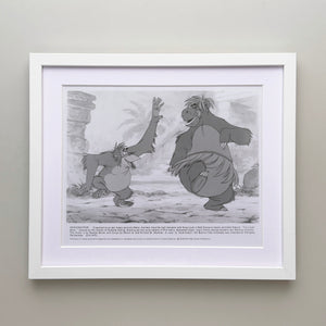 The Jungle Book 1967 Film Movie Press Publicity Still Framed