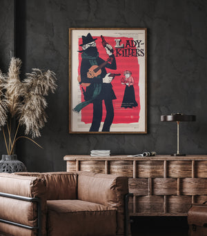 the lady killers 1962 east german a1 film movie poster rosic