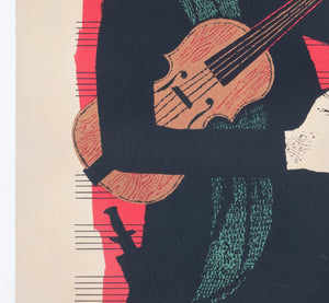 the lady killers 1962 east german a1 film movie poster rosic - detail