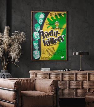 The Ladykillers 1955 Swedish Film Poster