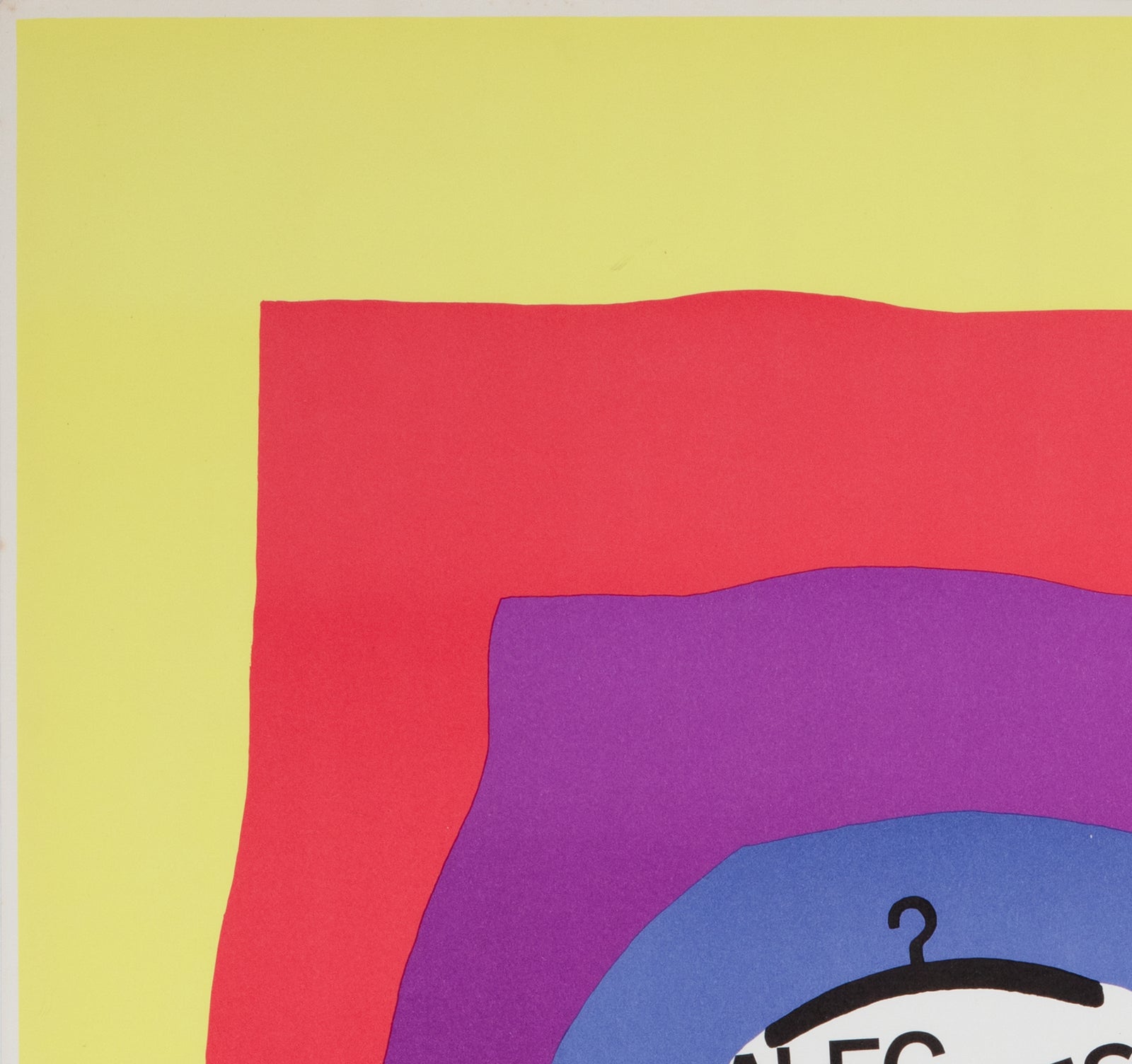 The Man in the White Suit R1964 German A1 Film Movie Poster, Hans Hillmann - detail