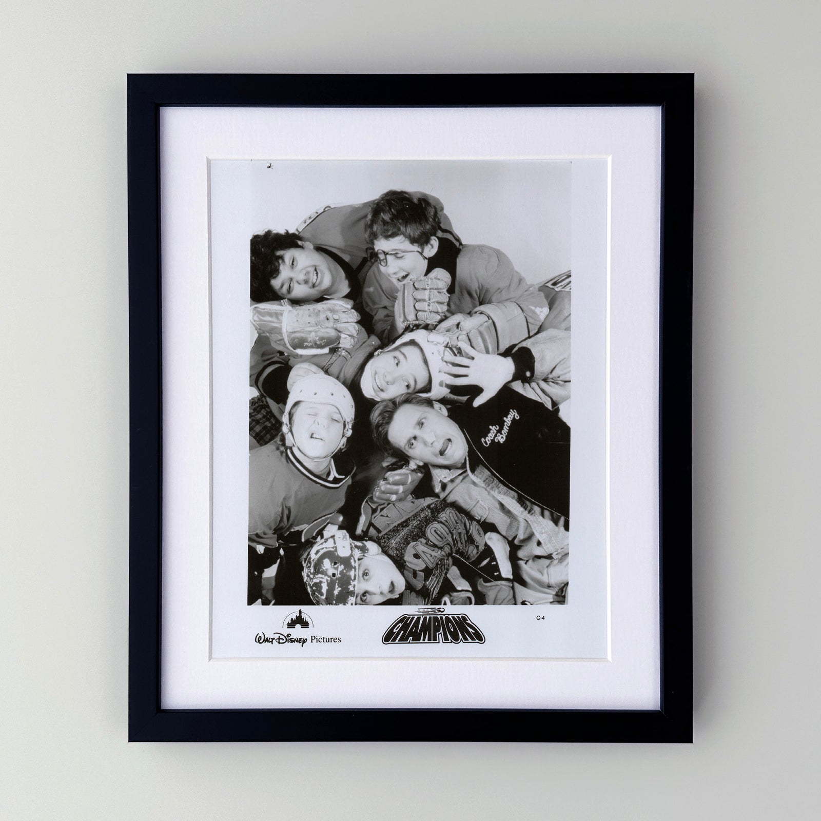 The Mighty Ducks Champions 1992 Film Movie Press Publicity Still Framed