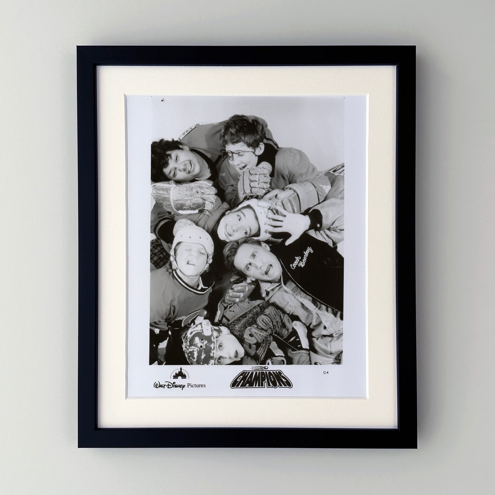The Mighty Ducks Champions 1992 Film Movie Press Publicity Still Framed