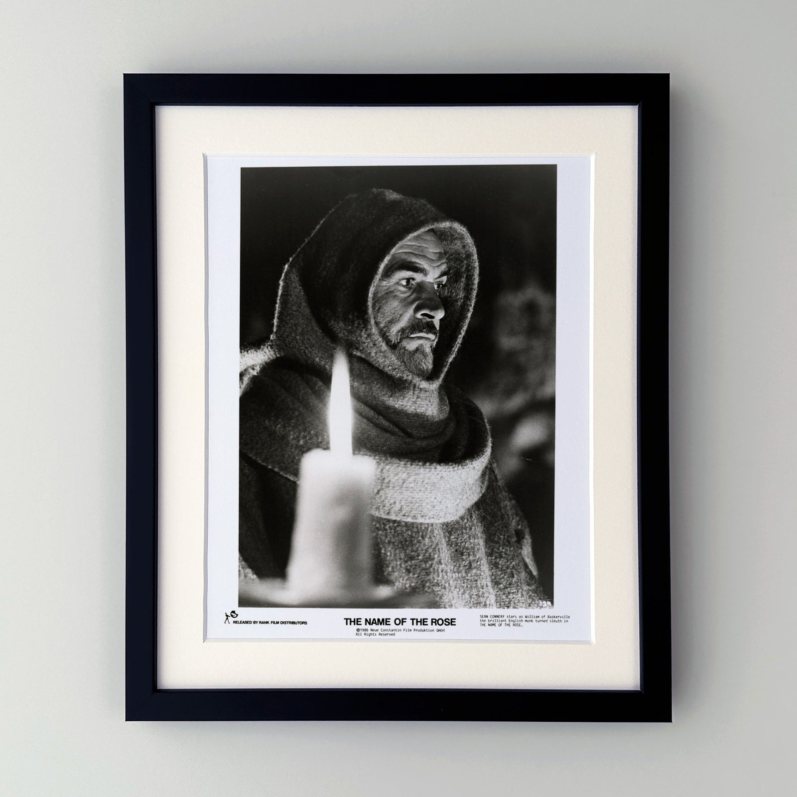 The Name of the Rose 1986 Press Publicity Film Movie Still - Framed