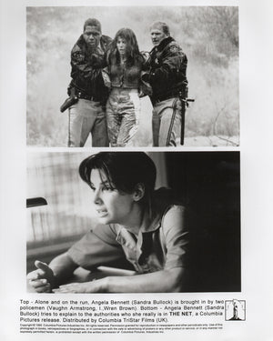 The Net 1995 Film Movie Press Publicity Still Framed