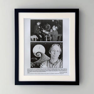 The Nightmare Before Christmas 1993 Film Movie Press Publicity Still Framed