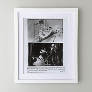 The Nightmare Before Christmas 1993 Film Movie Press Publicity Still Framed
