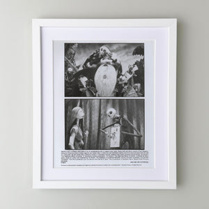 The Nightmare Before Christmas 1993 Film Movie Press Publicity Still Framed