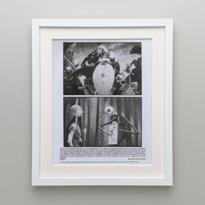 The Nightmare Before Christmas 1993 Film Movie Press Publicity Still Framed
