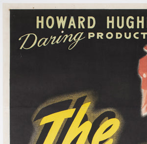 The Outlaw R1946 US 1 sheet Film Movie Poster - detail