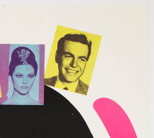 The Pink Panther 1964 French Moyenne Film Poster Clement Hurel - detail