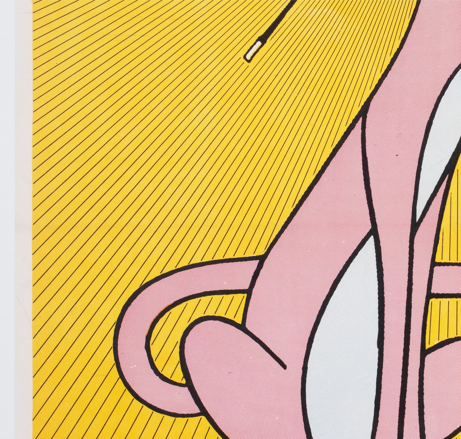 The Pink Panther Marathon 1974 Spanish Film Poster - detail