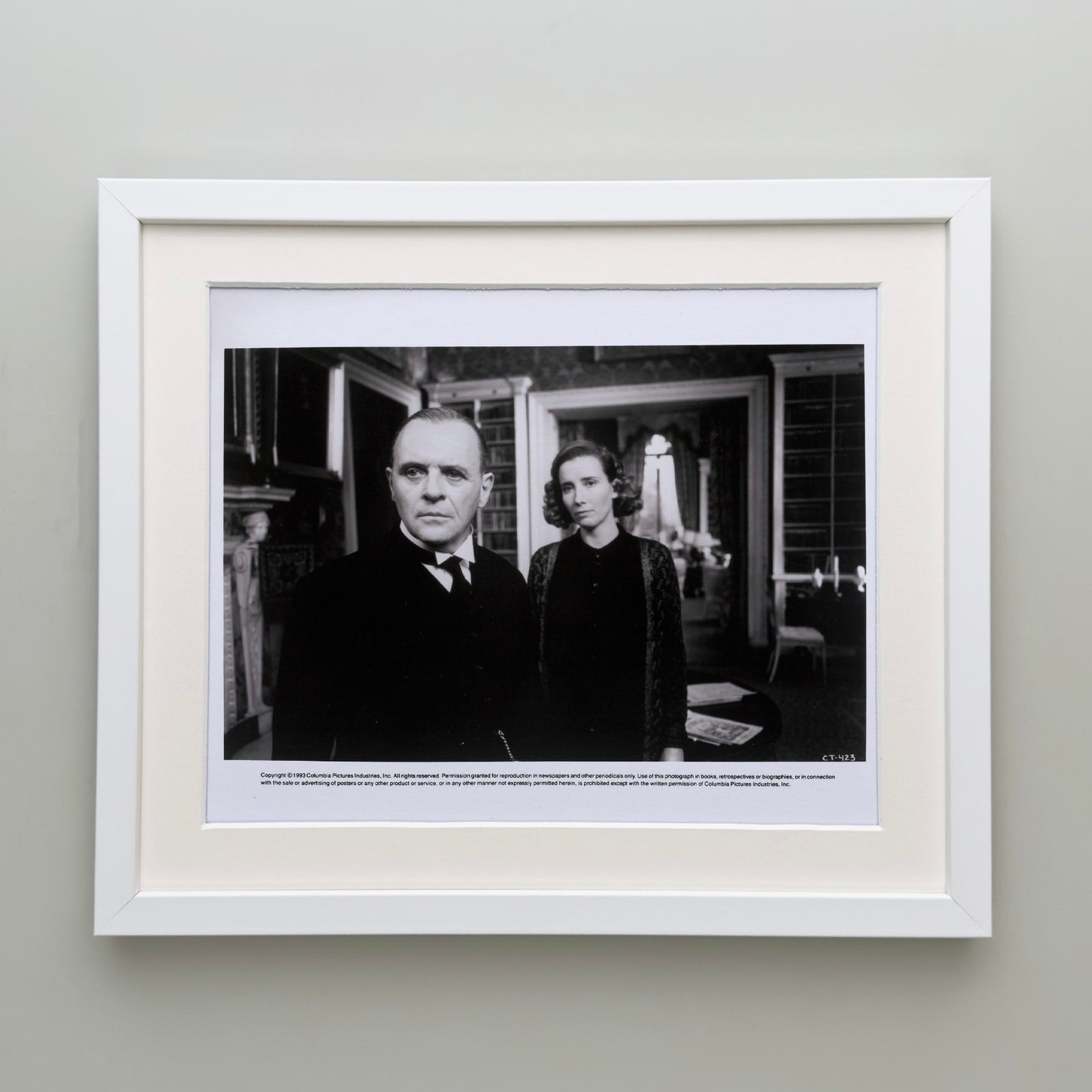 The Remains of the Day 1993 Publicity Film Movie Press Still Framed