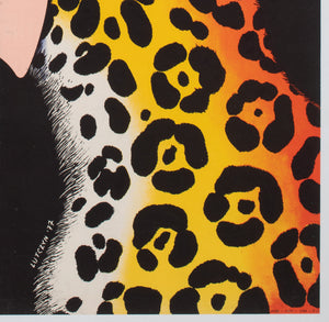 The Return of the Pink Panther 1977 Polish B1 Film Movie Poster, Edward Lutczyn - detail