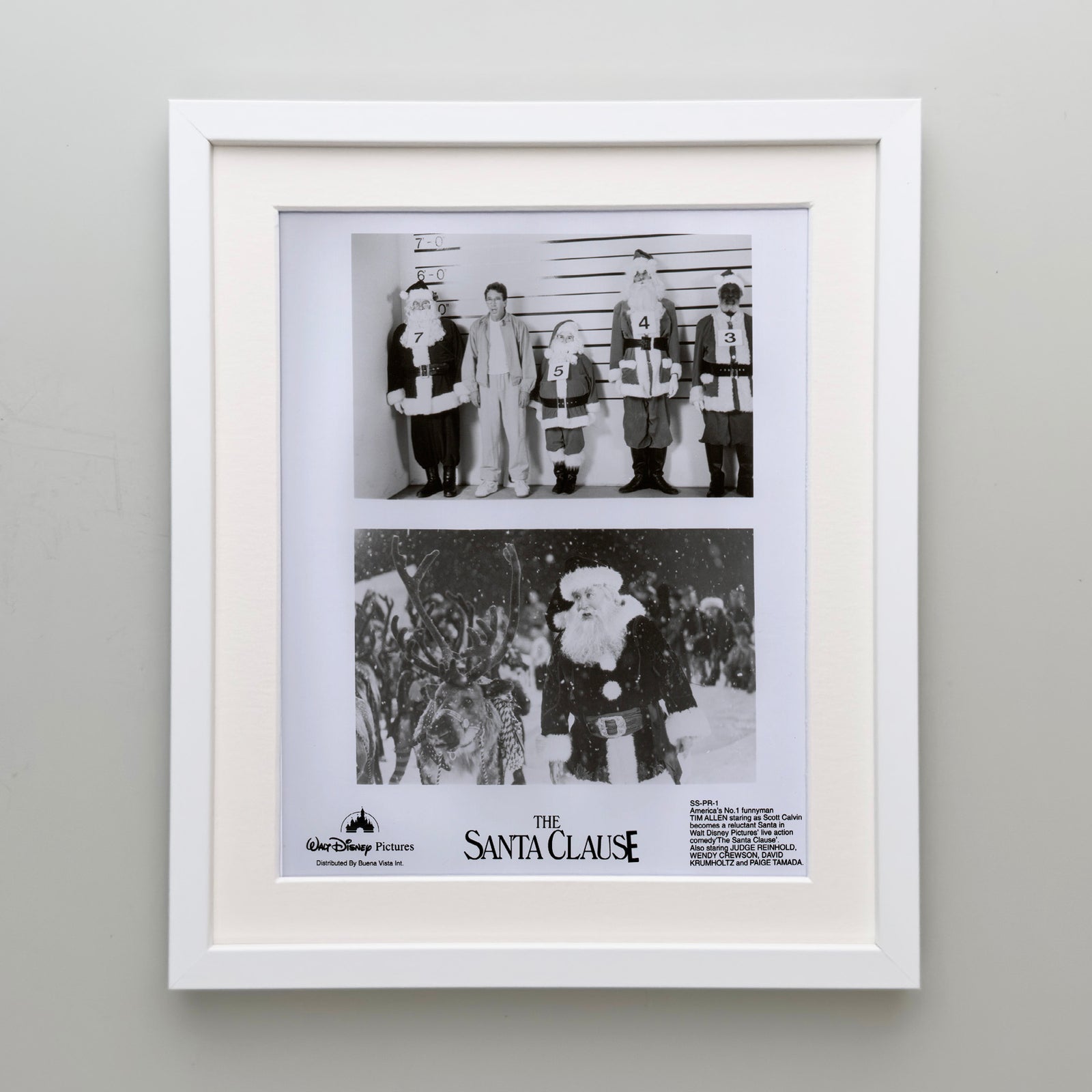 The Santa Clause 1994 Film Movie Press Publicity Still Framed