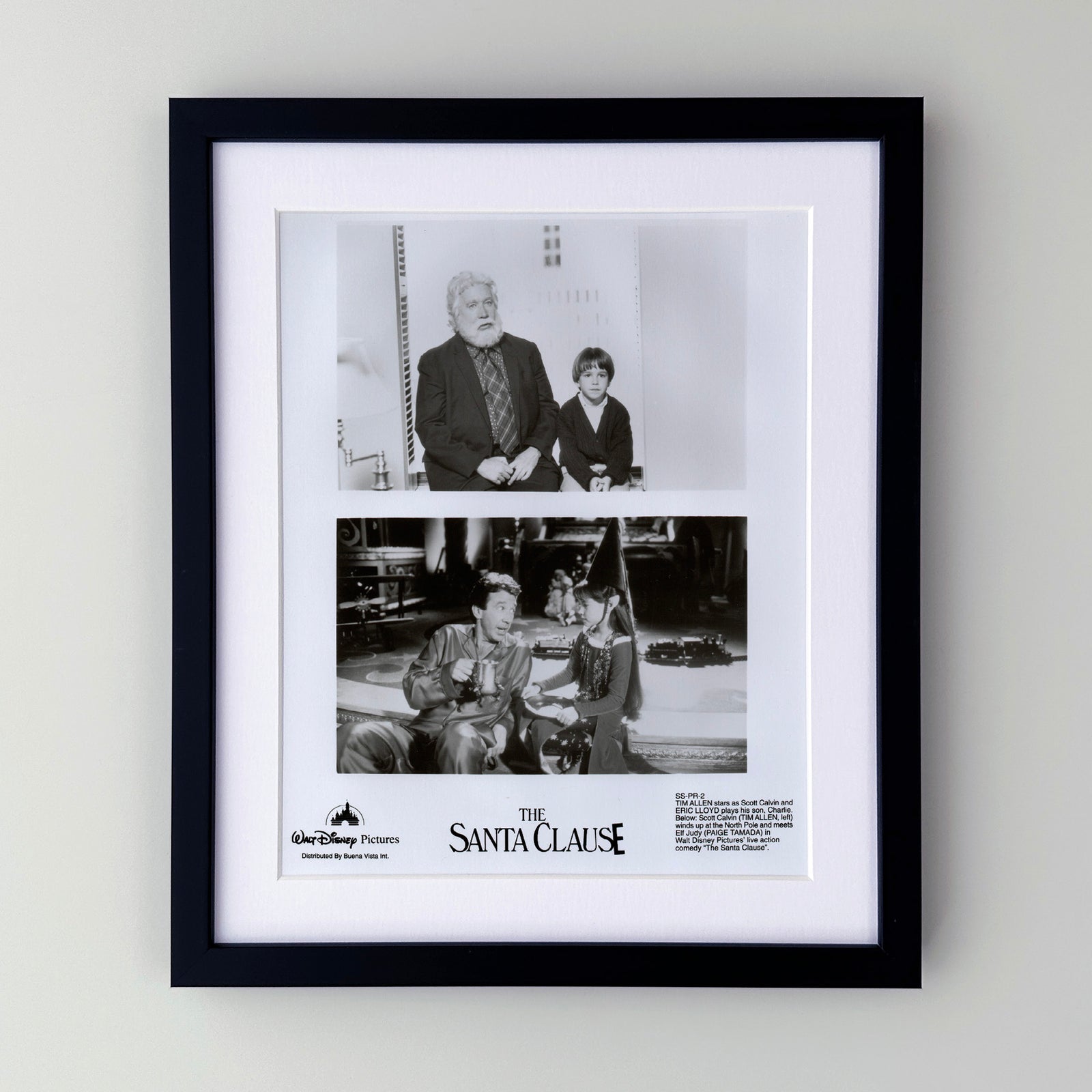 The Santa Clause 1994 Film Movie Press Publicity Still Framed