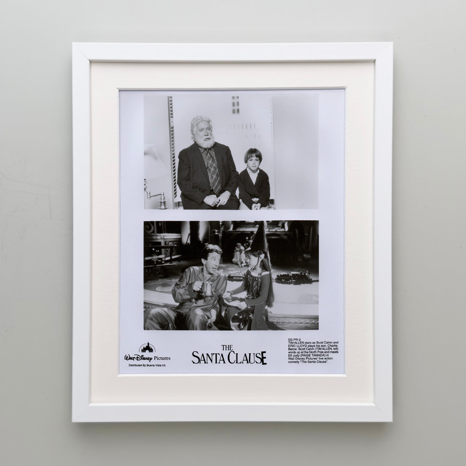 The Santa Clause 1994 Film Movie Press Publicity Still Framed