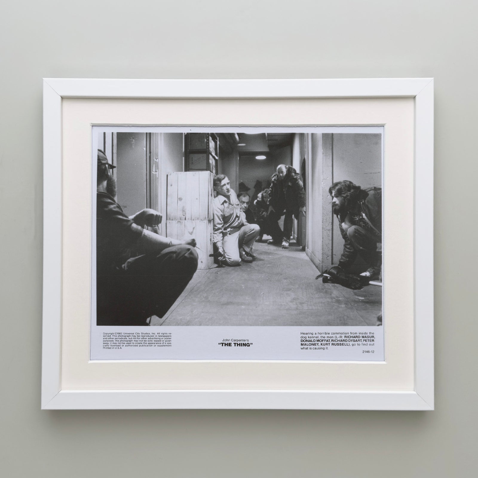 The Thing 1982 Film Movie Press Publicity Still Framed