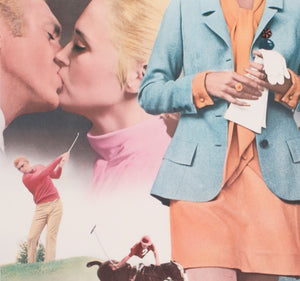 the thomas crown affair 1968 japanese b2 film movie poster - detail