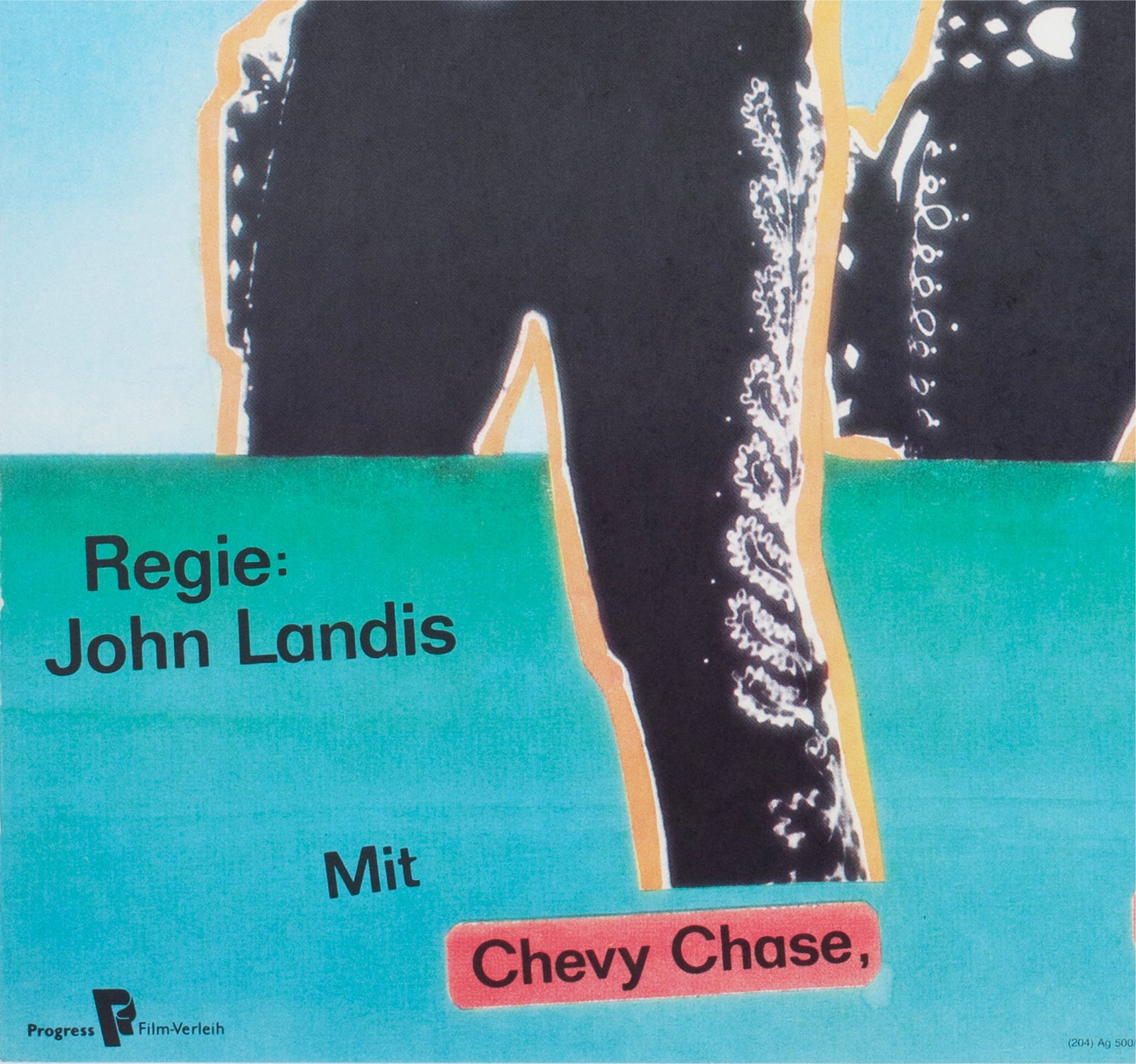 The Three Amigos 1990 East German Film Poster Finger - detail