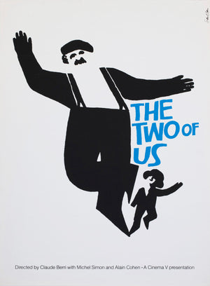 The Two of Us c1967 Limited Edition US Silkscreen Film Movie Poster, Saul Bass