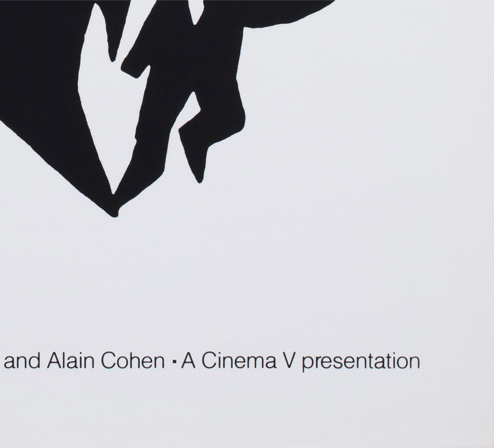 The Two of Us c1967 Limited Edition US Silkscreen Film Movie Poster, Saul Bass - detail