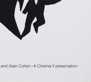 The Two of Us c1967 Limited Edition US Silkscreen Film Movie Poster, Saul Bass - detail