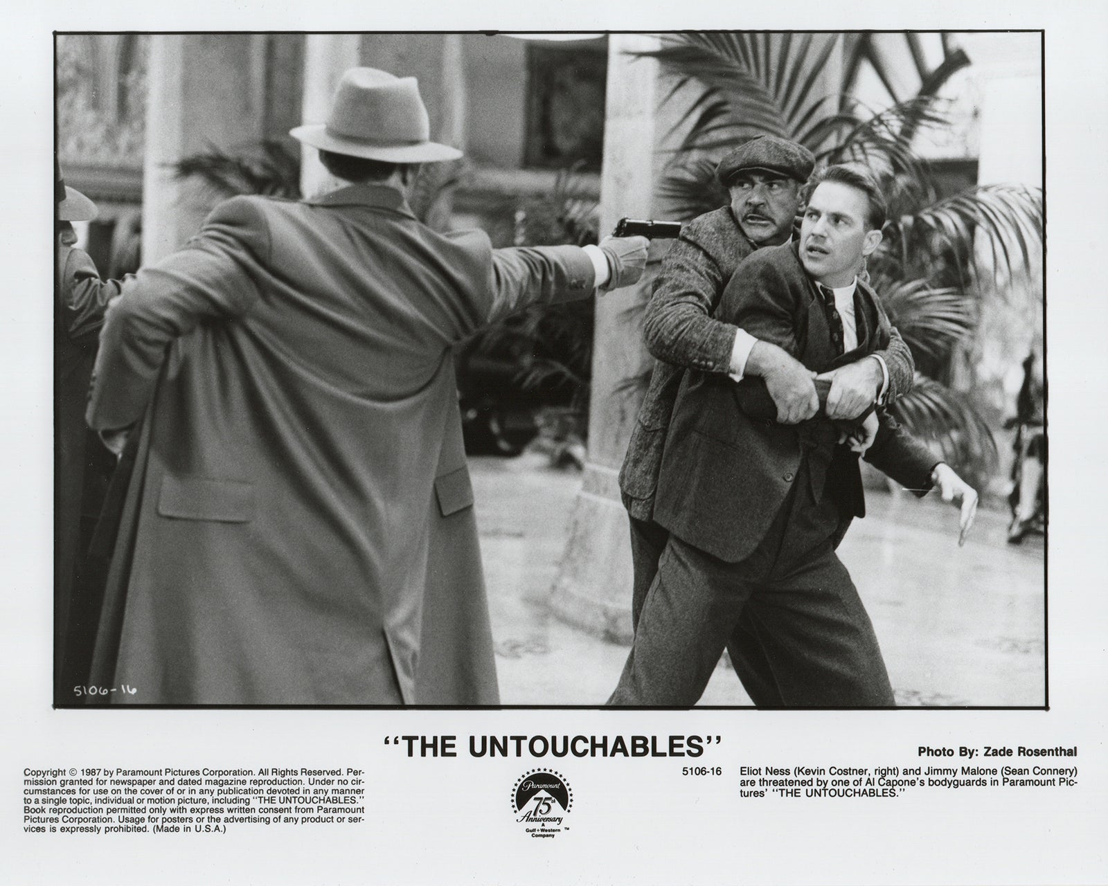 The Untouchables (1987) Film Movie Press Publicity Still Framed