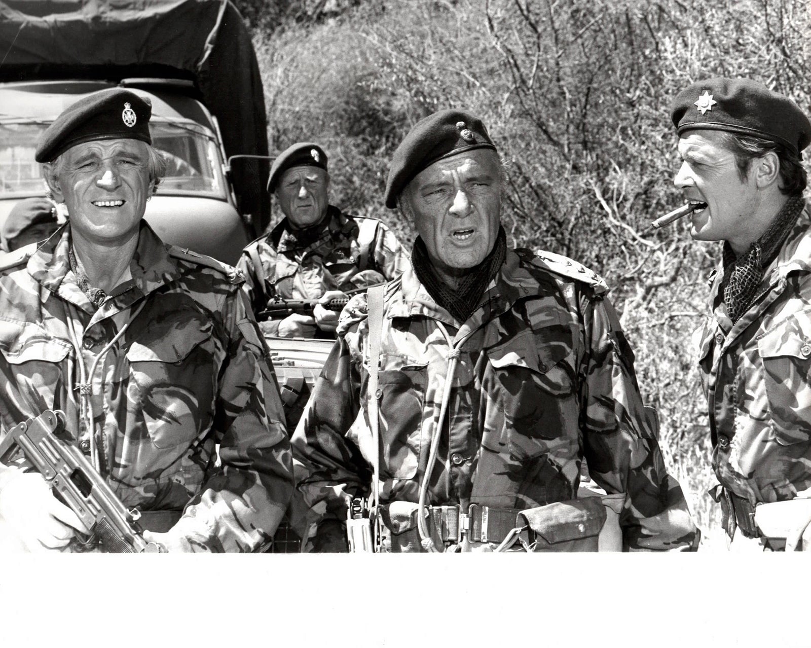 The WIld Geese 1978 Publicity Film Movie Press Still Framed