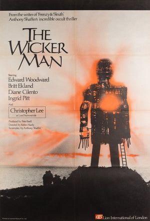 The Wicker Man 1973 UK 1 Sheet Film Poster