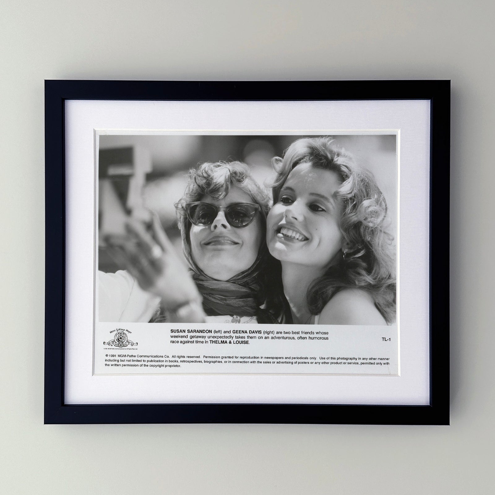 Thelma and Louise (1991) Film Movie Press Publicity Still Framed