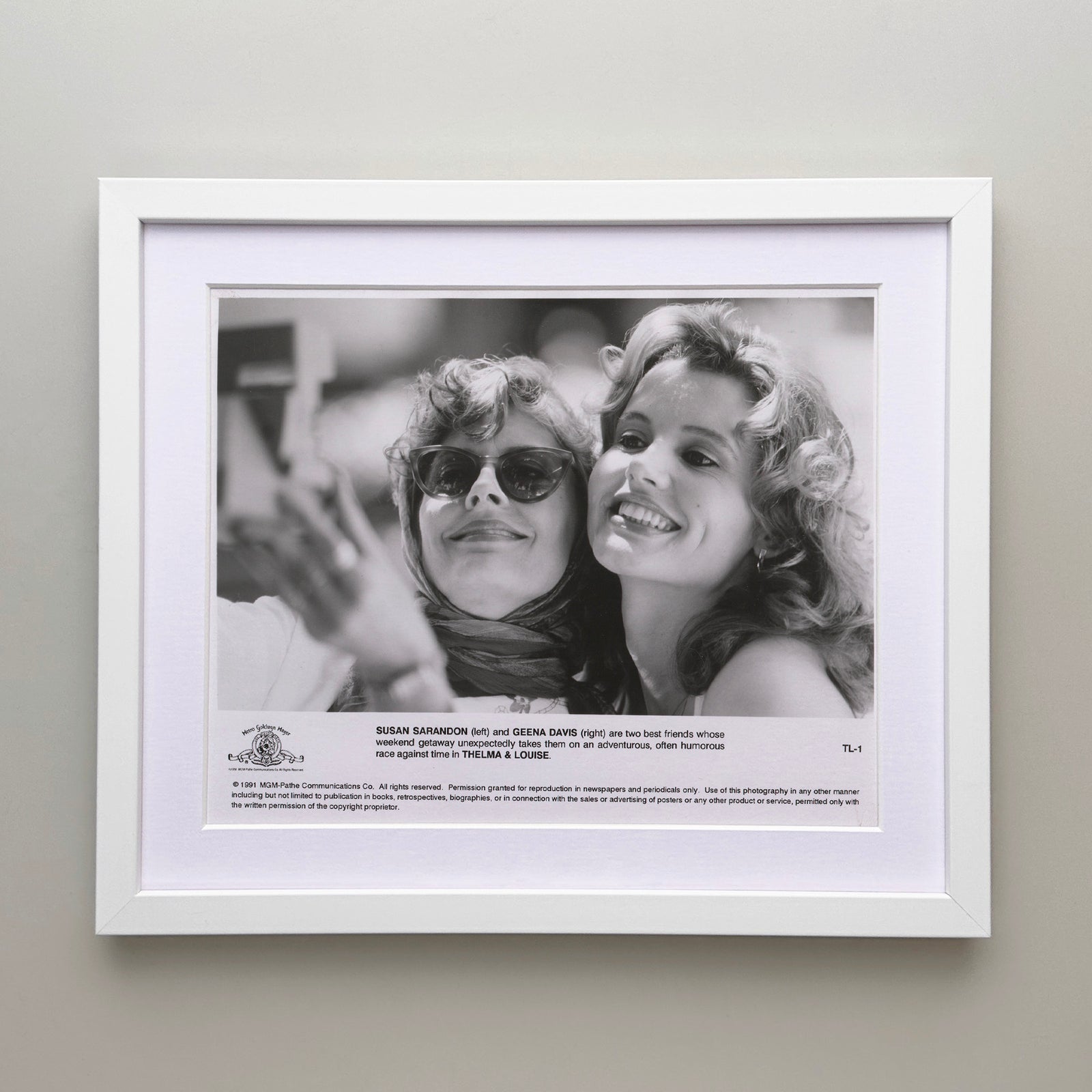 Thelma and Louise (1991) Film Movie Press Publicity Still Framed