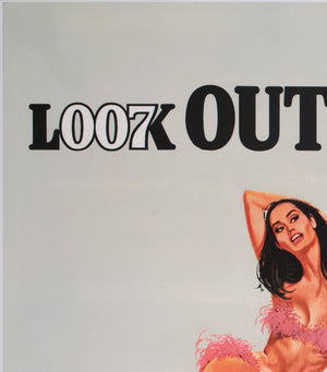 Thunderball 1965 UK Quad Film Movie Poster, Robert McGinnis - detail