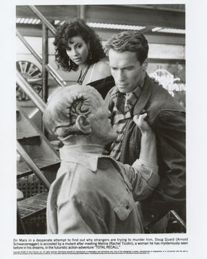 Total Recall 1990 Film Movie Press Publicity Still Framed