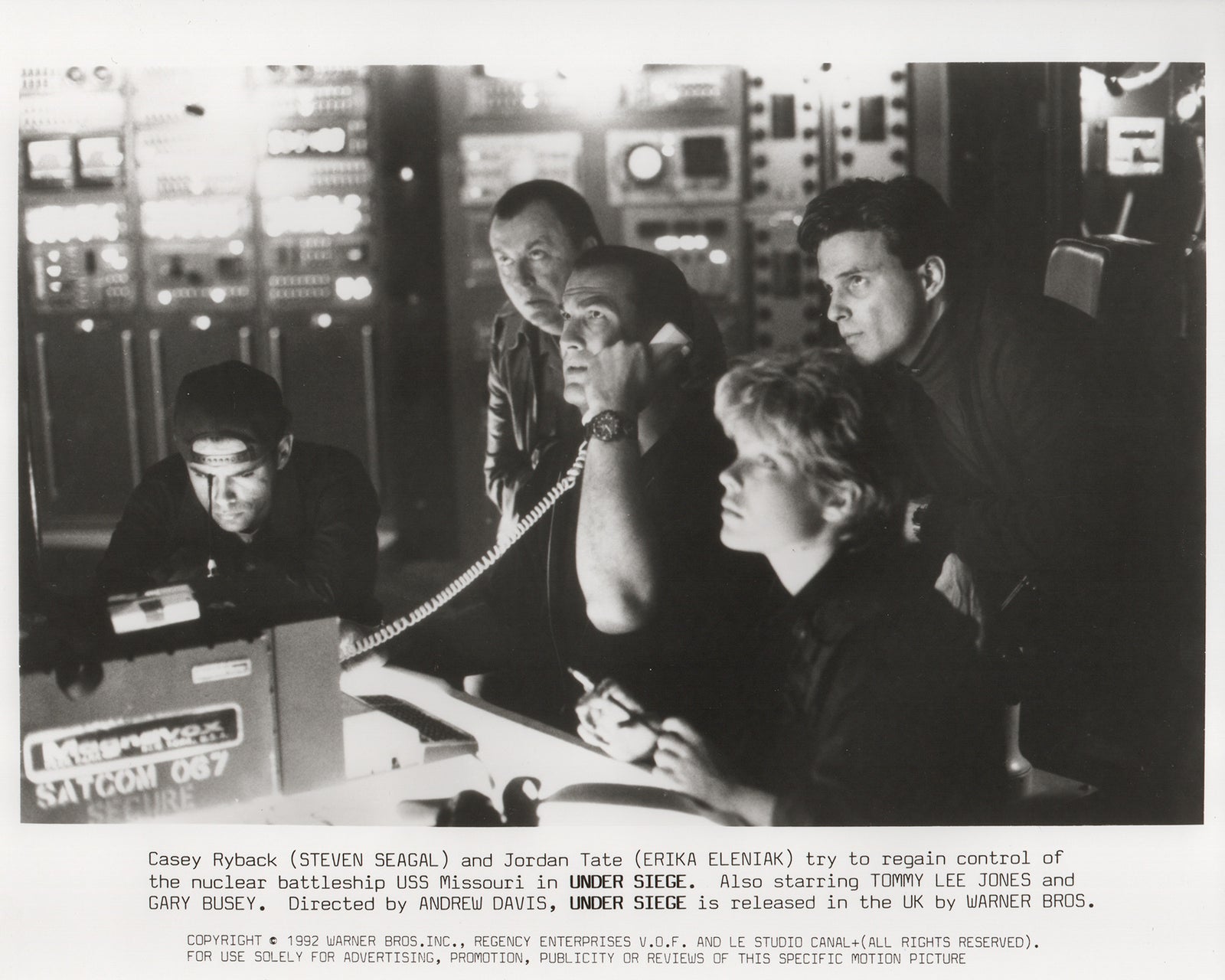 Under Siege 1992 Film Movie Press Publicity Still Framed
