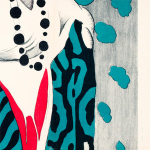 Under the Greenwood Tree 1918 Swedish Film Poster - detail
