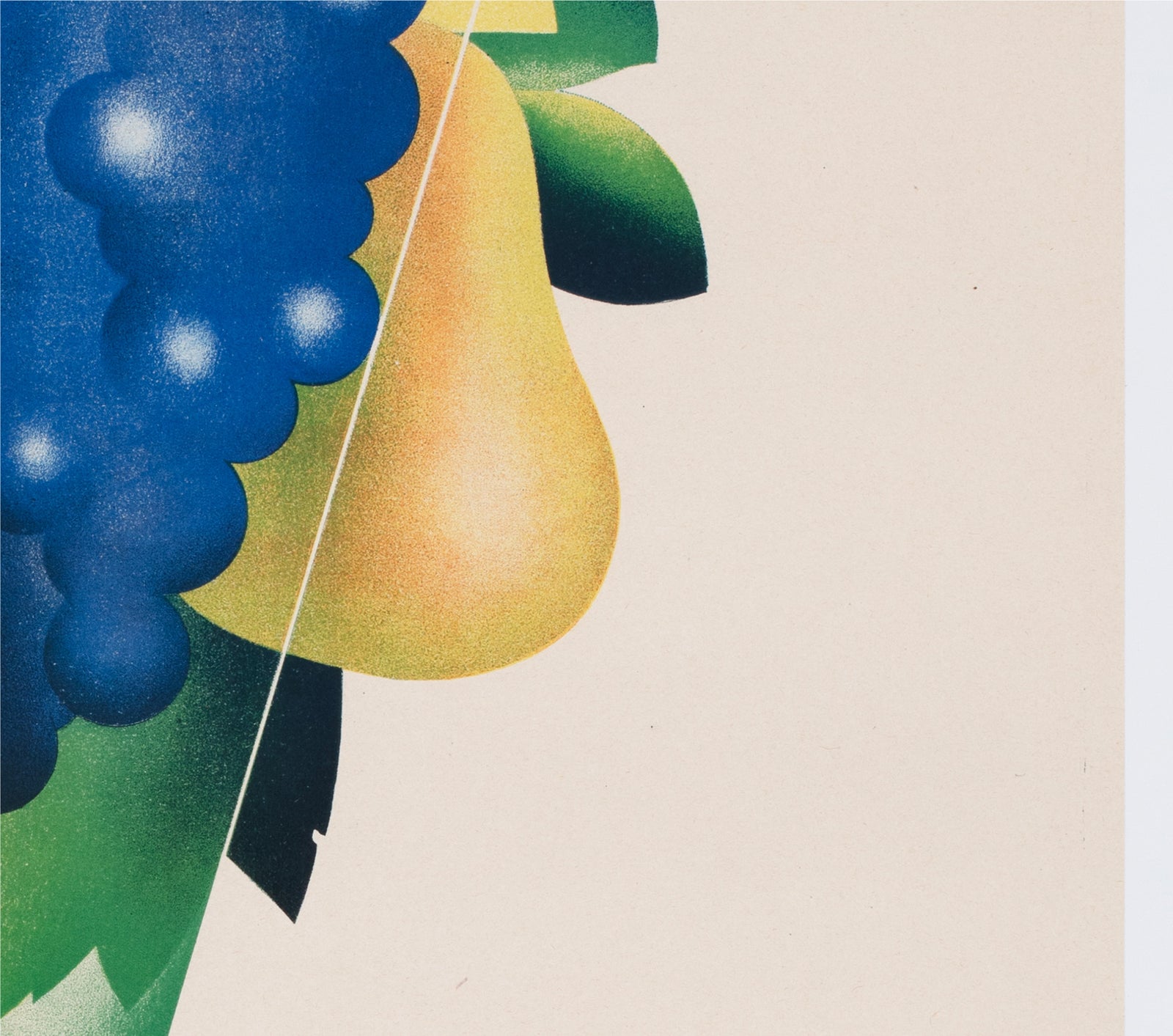 Verdets Ets Lambiotte Fres 1934 French Wine Advertising Poster Lajos Marton - detail