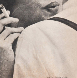 Vivre Sa Vie 1962 French Petite Film Movie Poster, Vaissier - detail