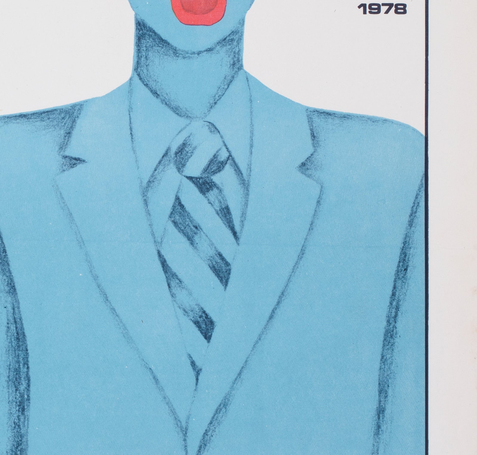 Grown-Up Son (Vzroslyy syn) 1980 Polish B1 Film Poster, Ihnatowicz - detail