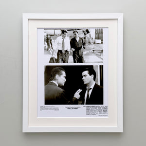 Wall Street 1987 Film Movie Press Publicity Still Framed