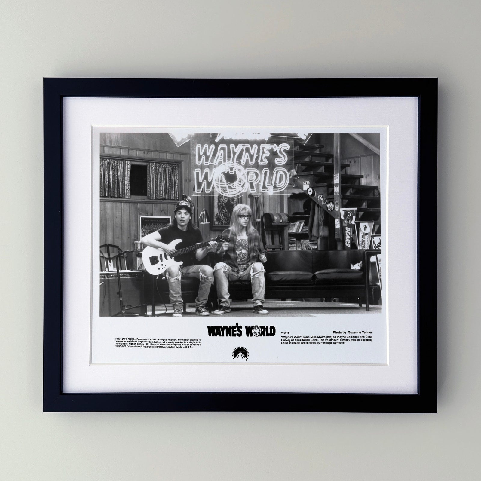 Waynes World 1992 Publicity Film Movie Press Still Framed
